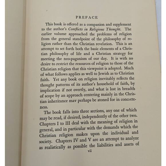 The Resources Of Religion By Georgia Harkness Methodist Theologian Vintage 1936 - Picture 7 of 16